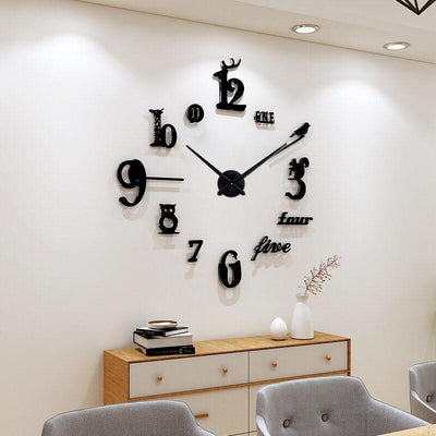 Animals & Birds DIY 3D Wall Clock