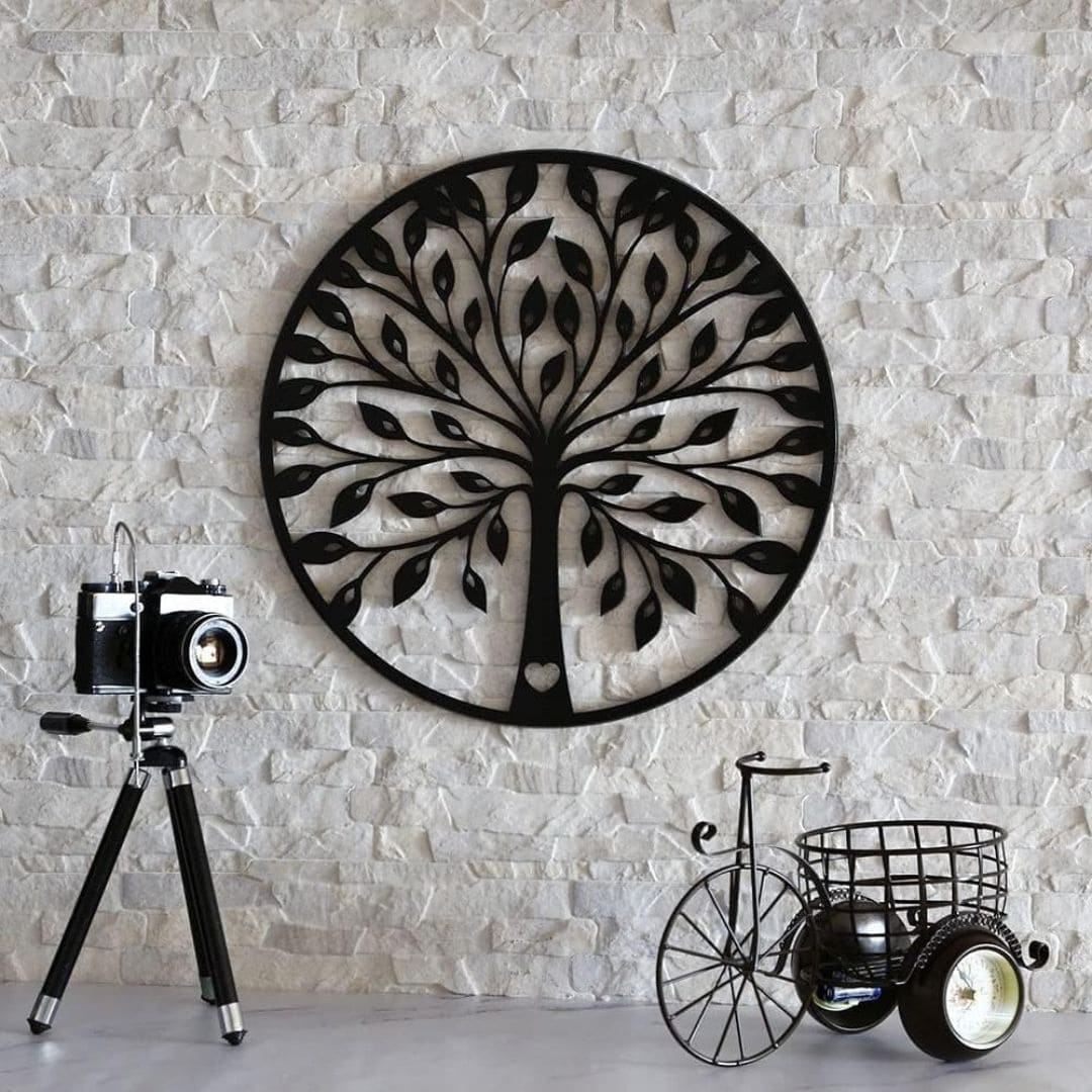 Cut Tree Wall Decoration