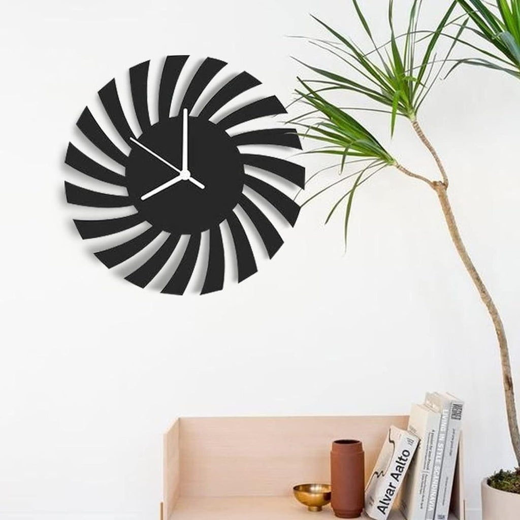 Spin Wheel 3D Wall Clock