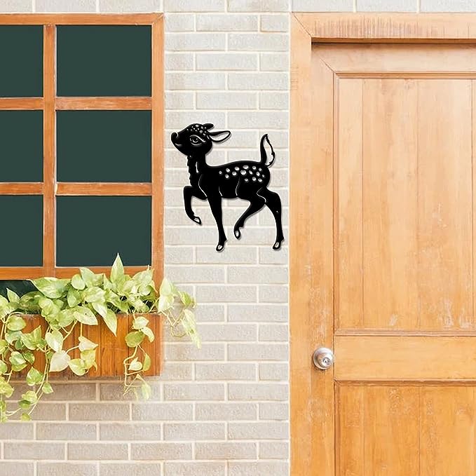 FLYING DEER WALL DECOR